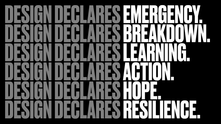 Design Declares Emergency Breakdown Learning Action Hope Resilience